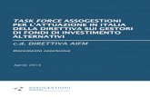 TASK FORCE ASSOGESTIONI PER L’ATTUAZIONE IN ITALIA DELLA ...794,9752/taskforce2013_4lug.pdf · Specifici requisiti sono previsti, rispettivamente, ... taria e gli effetti della