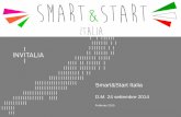 Presentazione standard di PowerPoint · Smart&Start Italia Per favorire la ... Sviluppo Economico ha emanato un nuovo decreto ... Smart&Start Italia: le agevolazioni 1/2 Il finanziamento