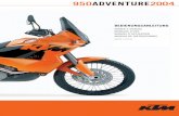 BA 950 Adventure 2004-I · Smontaggio e montaggio della ruota posteriore . . . . . .31 ... controllo e regolazione del gioco . . . . . . . . .38 ... rative della motocicletta. Display