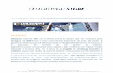 CELLULOPOLI STOREcellulopoli.sciame.it/contents/files/PresentazioneCellulopoliSTORE... · Cellulopoli Srl Via Italo Balbo, 7 ... Cellulopoli nasce nel 2001 con la vendita on-line