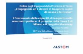 Giuseppe Pandolfo MKT and Sales Alstom Ferroviaria S.p · linee urbane e suburbane esistenti. Metropolitane driverless - 23/07/2016 - P 3 ... ferrovie e Metropolitane ... - Prodotti