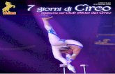 7 Giorni di Circo Settimana nr.44 – 4 novembre 2018amicidelcirco.it/7giornidicirco/Anno 2018/7 Giorni di Circo n.44.pdf · 7 Giorni di Circo, è il magazine che raccoglie tutti
