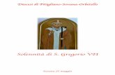 Solennità di S. Gregorio VII - diocesipitigliano.it Gregorio VII.pdf · Il tuo bastone e il tuo vincastro mi danno sicurezza. R. ... Omelia del Vescovo -7 PROFESSIONE DI FEDE Credo