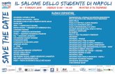 IL SALONE DELLO STUDENTE DI napolierasmusinschools.esnitalia.org/sites/default/files/partners/Save... · il Salone dello Studente SALA GALILEO Ore 9.30 – 10.15 Università degli