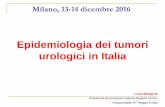 Epidemiologia dei tumori urologici in Italia - overgroup.eu · Responsabile RT Reggio Emilia. ... utero: polmone. 4° colon ... un’altra importante funzione dei RT è quella di