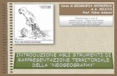 Corso di GEOGRAFIA ANTROPICA A.A. 2012/13 Prof. Fulvio … · La C.N. si sostanzia in file che “rappresentano” il ... Il DBMS si occupa dell ... dell’informazione geografica
