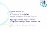 Appropriatezza diagnostica e terapeutica nei pazienti con BPCO BPCO_QuADRO... · non effettuano una spirometria Attenzione alla diagnosi precoce della BPCO nei pazienti fumatori L’Aziendasi