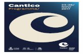 Cantico 23-26/ NOV/ Programma/ 2017canticoassisi.it/wp-content/uploads/2017/08/programma-cantico.pdf · “Cantico delle creature” di P. Domenico Stella (1881-1956) con la partecipazione