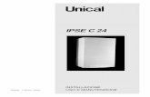 IPSE C 24 - Homepage | Unical AG S.p.A. · 2 Valvola di sfogo aria 3 Valvola deviatrice termostatica 4 Pressostato precedenza sanitario 5 Micro-interruttore pressostato precedenza