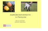 AGROBIODIVERSITA’ in Piemontegermoplasma.arsia.toscana.it/Download/Atti del convegno 25 nov 2016... · Interventi per la salvaguardia delle razze autoctone – 2001 ... (a cura