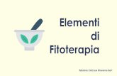 Elementi di Fitoterapia - rotarypistoiamontecatini.org · Attenzione alle interazioni con i farmaci! Alcuni Esempi: •Ginseng con ipoglicemizzanti orali •Ananas con anticoagulanti