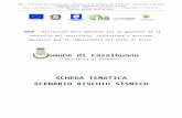SCHEDA PER LA CATALOGAZIONE DEI BENI ... · Web viewLa nuova classificazione sismica del territorio della Regione Campania (D.G.R. 5447 del 7 novembre 2002) attribuisce al comune