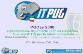 PGDay 2008 - Portale del Sistema Informativo Regionale ...sira.arpat.toscana.it/sira/documenti/PUBBLICAZIONI/PRESENTAZIONI/... · Regionale per la Protezione Ambientale ... Inquinamento