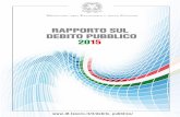 copertina - Dipartimento del Tesoro · RAPPORTO SUL DEBITO PUBBLICO VI MINISTERO DELL’ECONOMIA E DELLE FINANZE Grafico II.19 Andamento del prezzo dei CDS dei governativi Italia