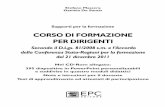 Massera formazione dirigenti - EPC Editore · 4 CORSO DI FORMAZIONE per dirigenti CAPITOLO 3 ELENCO DIAPOSITIVE COMMENTATE..... 151 Modulo II - Gestione e organizzazione della ...