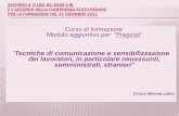 CORSO DI FORMAZIONE per Dirigenti - .SECONDO IL D.LGS. 81/2008 S.M. E Lâ€™ACCORDO DELLA CONFERENZA
