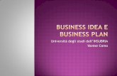 Università degli studi dell’INSUBRIA Varese Idea Plan.pdf · PDF fileScarsa conoscenza del mercato e del comportamento di acquisto ... Immagine aziendale: messaggio che lazienda