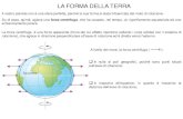 LA FORMA DELLA TERRA - 4dliceocairoli.files.wordpress.com · LA FORMA DELLA TERRA Il nostro pianeta non è una sfera perfetta, perché la sua forma è stata influenzata dal moto di