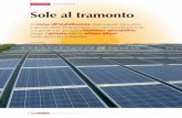 inchiesta fotovoltaico Sole al tramontofiles.ediliziainrete.it/chunks/doc/515ee2d0f4a15e0076000006/508... · to Conto Energia, che aggancia le ... (ovvero la convenienza rispetto