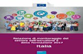 Relazione di monitoraggio del settore dell’istruzione e ...people.unica.it/elisabettastrazzera/files/2017/12/monitor2017-it... · 2017 Direzione generale dell'Istruzione e della