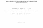 SPECIFICA TECNICA N - isticom.it 763 versione 2.pdf · Interconnessione tra reti radiomobili di gestori differenti mediante il protocollo ISUP 3.4.1 Scopo ...