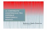 Relatore Gatto Caterina - nursindfvg.it · COMMA 1:«le cure palliative e la terapia del dolore ... Il Nucleo di cure palliative, inserito nelle attività distrettuali, fortemente