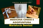 Verona, 18 marzo 2015 - PaoloBellavite14 · Nascita dell’AGOPUNTURA -con aghi di pietra Bian e riscaldamento o -ustione di punti determinati e applicazione di miscela di ... punta