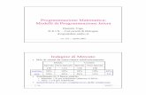 Modelli di programmazione intera - or.deis.unibo.it · •10/05/2004 •1 Programmazione Matematica: Modelli di Programmazione Intera Daniele Vigo D.E.I.S. − Università di Bologna