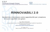RINNOVABILI 2 - orizzontenergia.itorizzontenergia.it/download/Appr/BIOMASSA/2013_05_22_Geortermia e... · di energia per consentire alle aziende di usufruire dei ... generazione e/o