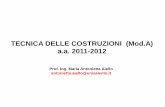 TECNICA DELLE COSTRUZIONI (Mod.A) a.a. 2011-2012sf66fcdacf01fa256.jimcontent.com/download/version/1331223945/... · La Tecnica delle Costruzioni ... E. Giangreco, Teoria e Tecnica
