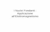 I Nuclei Fondanti : Applicazione all’Elettromagnetismomartina/allow_listing/SSIS/Lez908_IX.pdf · Principio di Sovrapposizione Lineare Il campo ... • solo se le linee di forza