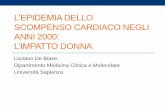 L’EPIDEMIA DELLO SCOMPENSO CARDIACO NEGLI ANNI 2000oldwebsite.lorenzinifoundation.org/20131010/DeBiase_slides.pdf · negli effetti delle terapie e nella offerta delle stesse tra