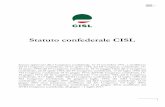 Statuto CISL Confederale · convivenza civile; 3 ... ed al libero esercizio della loro azione sindacale, ... a. la partecipazione dei lavoratori alla gestione dell’unità produttiva