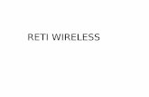 RETI WIRELESS - Dipartimento di Informaticapages.di.unipi.it/bonuccelli/SlidesRW_1.pdf · rumore “umano” (campi elettromagnetici artificiali): tra 1 MHz e1 GHz; urbano: tra 10