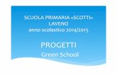 SCUOLAPRIMARIA«SCOTTI»’ LAVENO anno’scolastico’2014/2015’ · scuole partecipanti provenienti da tutta Italia, con il progetto "Cambiare non fa male", con I'obiettivo di