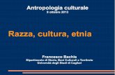 Antropologia culturale - people.unica.itpeople.unica.it/mariagabrielladare/files/2014/01/Razza-di... · sul colore della pelle ma anche su tratti culturali. ... l'antropologia contro