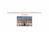La Cattedrale di Ferrara Dedicata a S. Giorgio - Lute Milazzo · universale, scolpito da ignoto in stile gotico, una loggia con la statua della Madonna con il bambino (aggiunta tardogotica)