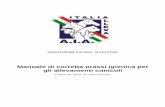 ASSOCIAZIONE ITALIANA ALLEVATORI - salute.gov.it · Questo manuale vuole rispondere alle esigenze degli allevatori di conigli e analizza le problematiche relative alla gestione di