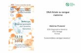 DNA fetale su sangue materno - rtdc.itrtdc.it/Download/Presentazioni_XIII/Frusconi.pdf · AOUC Careggi, Firenze Dr.ssa F. Torricelli Centro UnicoDiagnosiPrenatale OspedalePalagi,