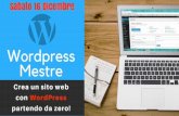 Corso Wordpress Base - marcoluce.com fileIl Corso WordPress base ti insegna a creare un sito web o un blog con WordPress partendo da zero, anche senza avere conoscenza dei linguaggi