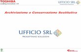 Archiviazione e Conservazione Sostitutiva - ODCEC Catania · La Conservazione Sostitutiva è un processo che consente la dematerializzazione degli archivi cartacei e la gestione dei