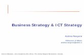 Business Strategy & ICT Strategy - Welcome - BeeP · 2011-10-07 · Analisi di Risorse e delle Competenze Principali . Opportunità (O. ... Attrattività di un’area di business