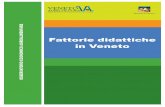 pubblicazione Fattorie Didattiche - Veneto Agricoltura didattiche in Veneto... · Si tratta della realtà delle fattorie didattiche: si è voluto indagare, in particolare, la loro
