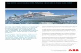 La nave da crociera MS Artania riprende il mare con ABBfile/Artania_pr-highres.pdf · La nave da crociera MS Artania riprende il mare con ABB ... passò sotto la ... 7 bar, una libreria,