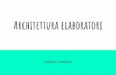 Architettura elaboratori - Andrea De Lorenzodelorenzo.inginf.units.it/slide/T4.pdf · Scheda madre. Periferiche BUS DI SISTEMA CPU MEMORIA CENTRALE PERIFERICHE. Periferiche Apparecchi