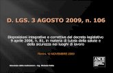 Disposizioni integrative e correttive del decreto ... I e IV_Tritto...  Michele Tritto Rimini,