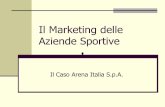 Il Marketing delle Aziende Sportive - docenti.unimc.itdocenti.unimc.it/giacomo.gistri/teaching/2011/8751/files/Seminario... · Il brand arena è stato creato da Horst Dassler, figlio