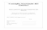 Consiglio Nazionale dei Chimici · Documento di valutazione dei rischi Consiglio Nazionale dei Chimici Descrizione generale dell'azienda Dati aziendali Ragione sociale Consiglio Nazionale