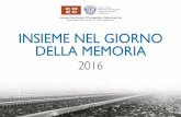 Associazione Progetto Memoria Presidente Enrico Modigliani ... · –IISS “Giosuè Carducci”,Roma. Insieme nel giorno della memoria 2016 e con i docenti: Assunta Gallo Afflitto,Monica