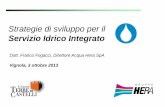 Strategie di sviluppo per il - AmareVignola · Risultati 2 di 3 – interconnessione degli acquedotti . 15 Risultati 3 di 3 – qualità dell’acqua di rete ... mediante realizzazione